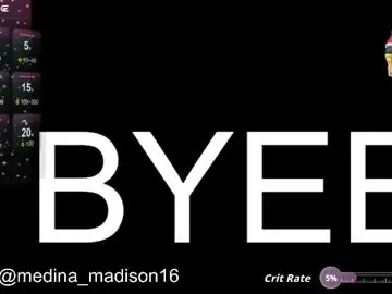 Chaturbate Free Porn Cam of madison_medina