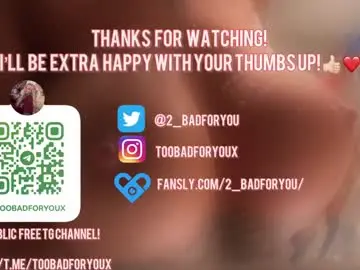 Chaturbate Best Webcam of 2badforyou