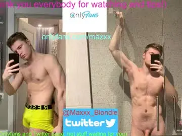 Chaturbate Live Sex Cam of hornyblondieboyy