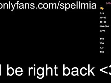 Chaturbate Free Porn Cam of miaspell