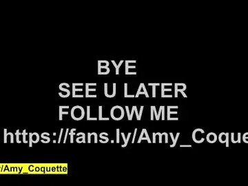 Chaturbate Sex Cam of amy_coquette