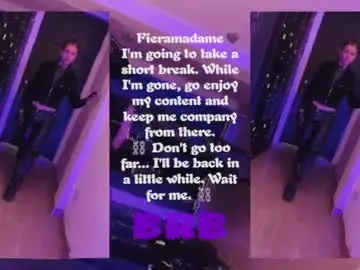 Chaturbate Adult Webcams of fieramadame