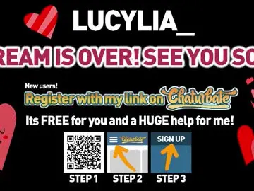 Chaturbate Best live sex cam show of lucylia_