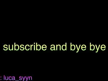Chaturbate Live Porn of luca_syn