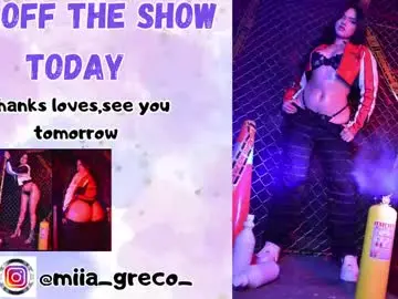 Chaturbate Sex Chat of mia_greco_