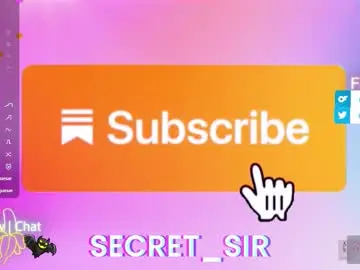 Chaturbate Nude Webcam of secret_sir