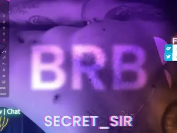 Chaturbate Private Sex Chat of secret_sir