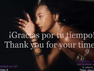 Chaturbate Free Porn Cam of wayuu_goddess