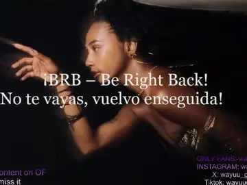 Chaturbate Adult Video Chat of wayuu_goddess